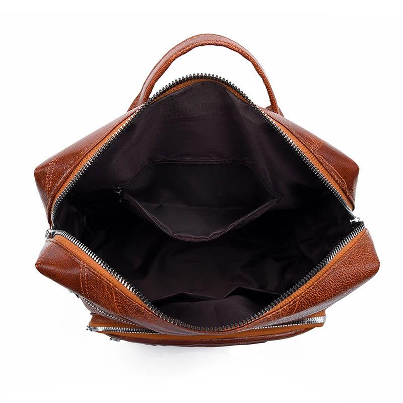 Mochila Feminina Bellagio em Couro Legítimo
