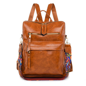 Mochila Feminina Executiva Em Couro Legítimo