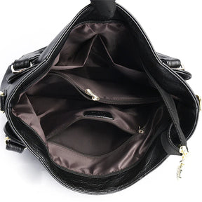 Bolsa Feminina Hobo Grande em Couro Santorini