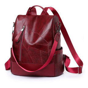 Mochila Feminina Capri em Couro Legítimo