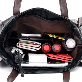 Bolsa Feminina Tote Grande em Couro Gregária