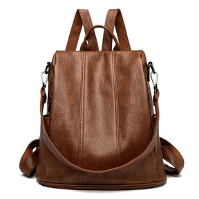 Mochila Feminina Aurora em Couro Legítimo