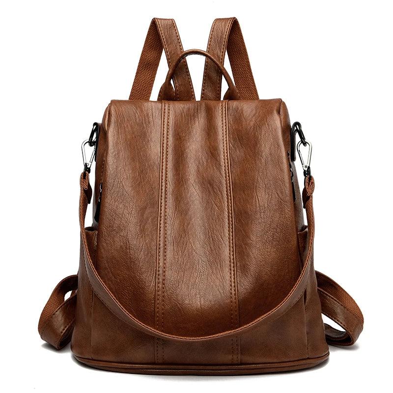 Mochila Feminina Aurora em Couro Legítimo