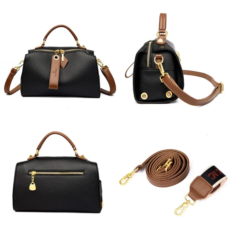 Bolsa Feminina Tiracolo Pequena Em Couro Valériana