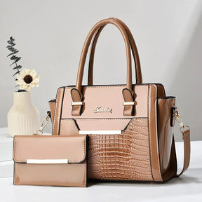 Bolsa Feminina Tote média em Couro Legítimo Andrea