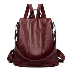 Mochila Feminina Aurora em Couro Legítimo