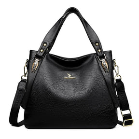 Bolsa Feminina Hobo Grande em Couro Santorini