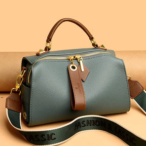 Bolsa Feminina Tiracolo Pequena Em Couro Valériana
