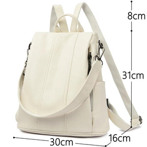 Mochila Feminina Aurora em Couro Legítimo