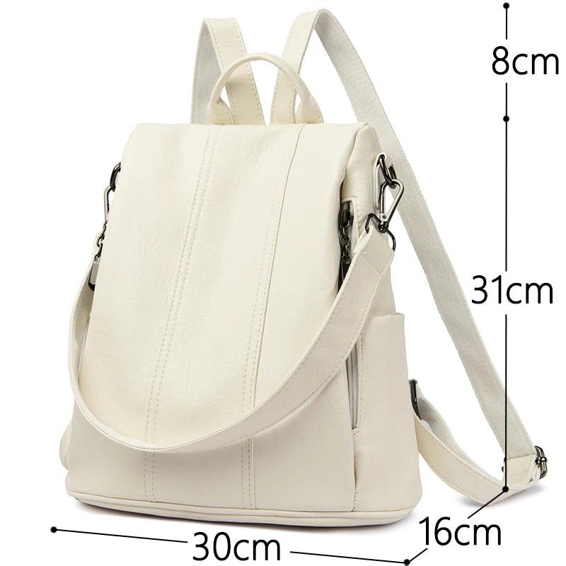 Mochila Feminina Aurora em Couro Legítimo