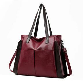 Bolsa Feminina Tote Grande em Couro Gregária