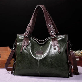 Bolsa Feminina Tote Grande em Couro Morgana
