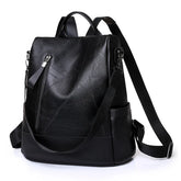 Mochila Feminina Capri em Couro Legítimo