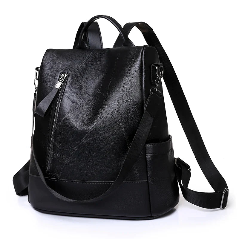 Mochila Feminina Capri em Couro Legítimo