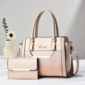 Bolsa Feminina Tote média em Couro Legítimo Andrea