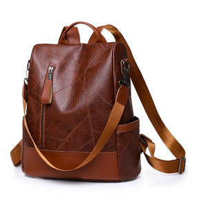 Mochila Feminina Capri em Couro Legítimo