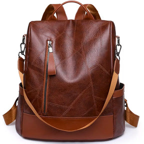 Mochila Feminina Capri em Couro Legítimo