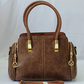 Bolsa Feminina Tiracolo Média em Couro Rosália