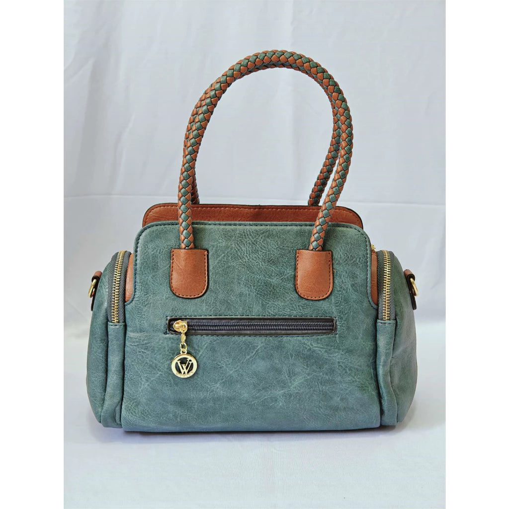 Bolsa Feminina Tiracolo Média em Couro Rosália