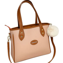Bolsa Feminina Tote Média Luxury com Acessório