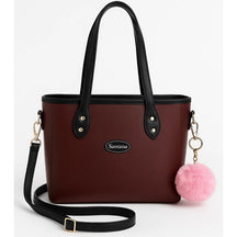 Bolsa Feminina Tote Média Luxury com Acessório