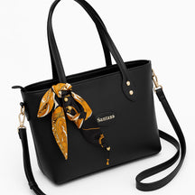 Bolsa Feminina Tote Média Luxury com Acessório