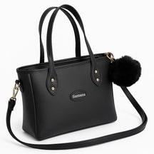 Bolsa Feminina Tote Média Luxury com Acessório