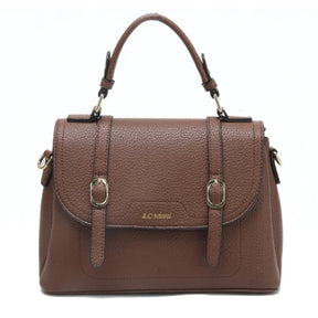 Bolsa Feminina de Ombro Média em Couro Monaco