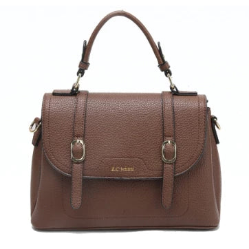 Bolsa Feminina de Ombro Média em Couro Monaco