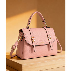 Bolsa Feminina de Ombro Média em Couro Monaco