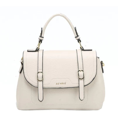 Bolsa Feminina de Ombro Média em Couro Monaco