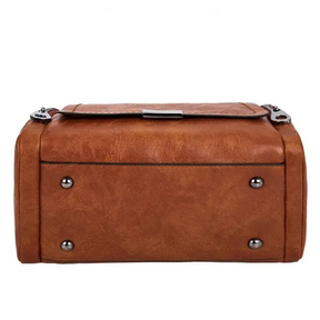 Bolsa Feminina Tiracolo Média em Couro Tina