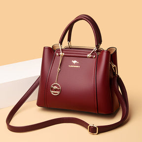 Bolsa Feminina  Tote Média em Couro Gisely