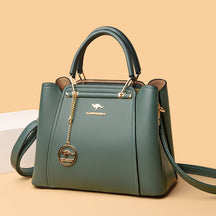 Bolsa Feminina  Tote Média em Couro Gisely