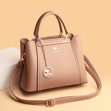 Bolsa Feminina  Tote Média em Couro Gisely