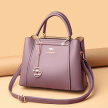 Bolsa Feminina  Tote Média em Couro Gisely