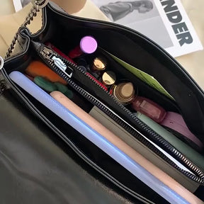 Bolsa Feminina De Ombo Média em Couro Daiane