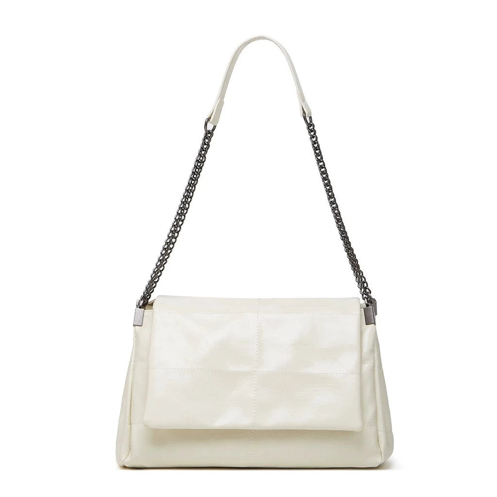 Bolsa Feminina De Ombo Média em Couro Daiane