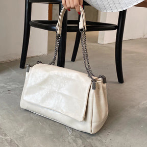 Bolsa Feminina De Ombo Média em Couro Daiane