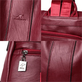 Mochila Feminina Siena em Couro Legítimo
