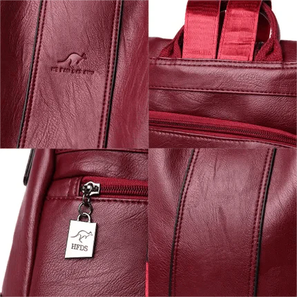 Mochila Feminina Siena em Couro Legítimo