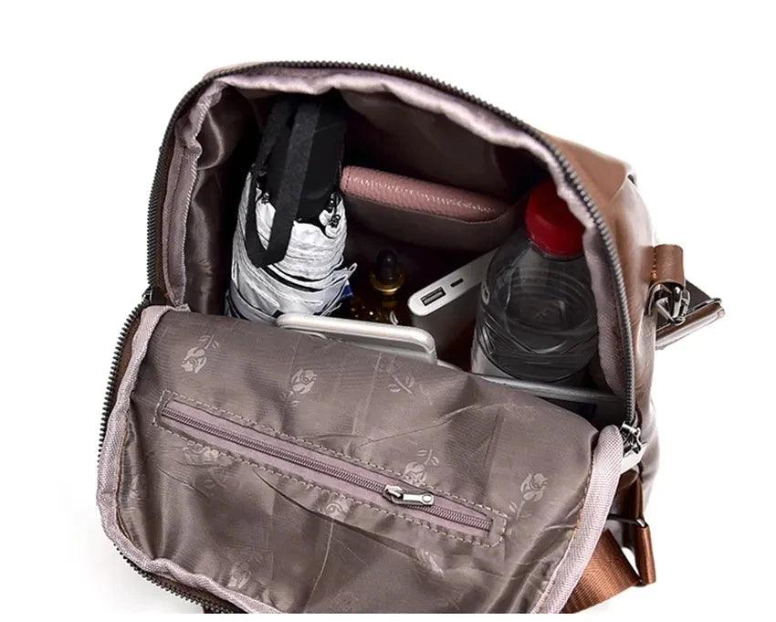 Mochila Feminina Firenze em Couro Legítimo