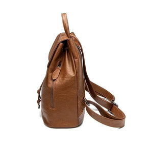 Mochila Feminina Roma em Couro Legítimo