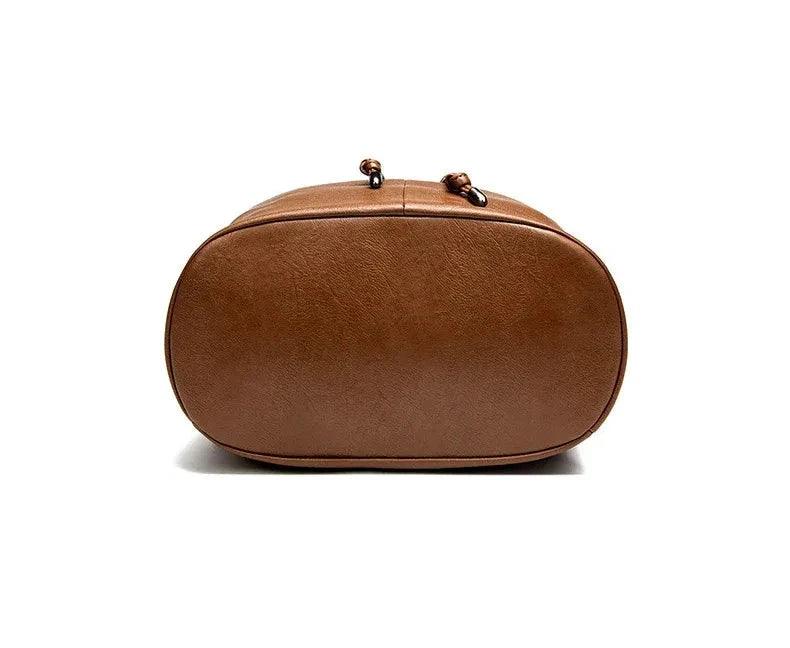 Mochila Feminina Roma em Couro Legítimo