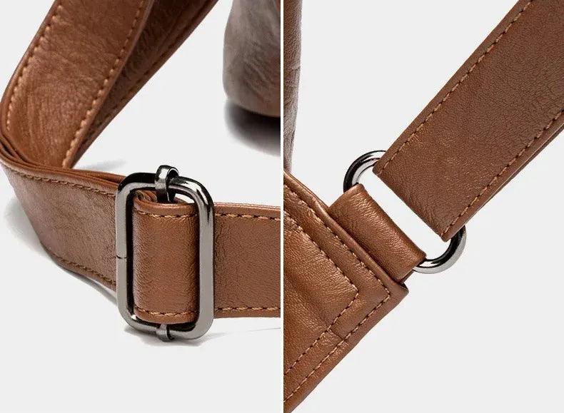 Mochila Feminina Roma em Couro Legítimo