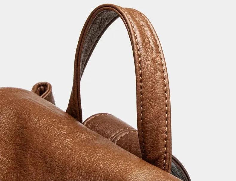 Mochila Feminina Roma em Couro Legítimo