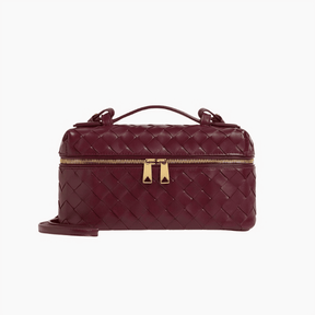 Bolsa Feminina de Mão Pequena Matelassê em Couro Milano