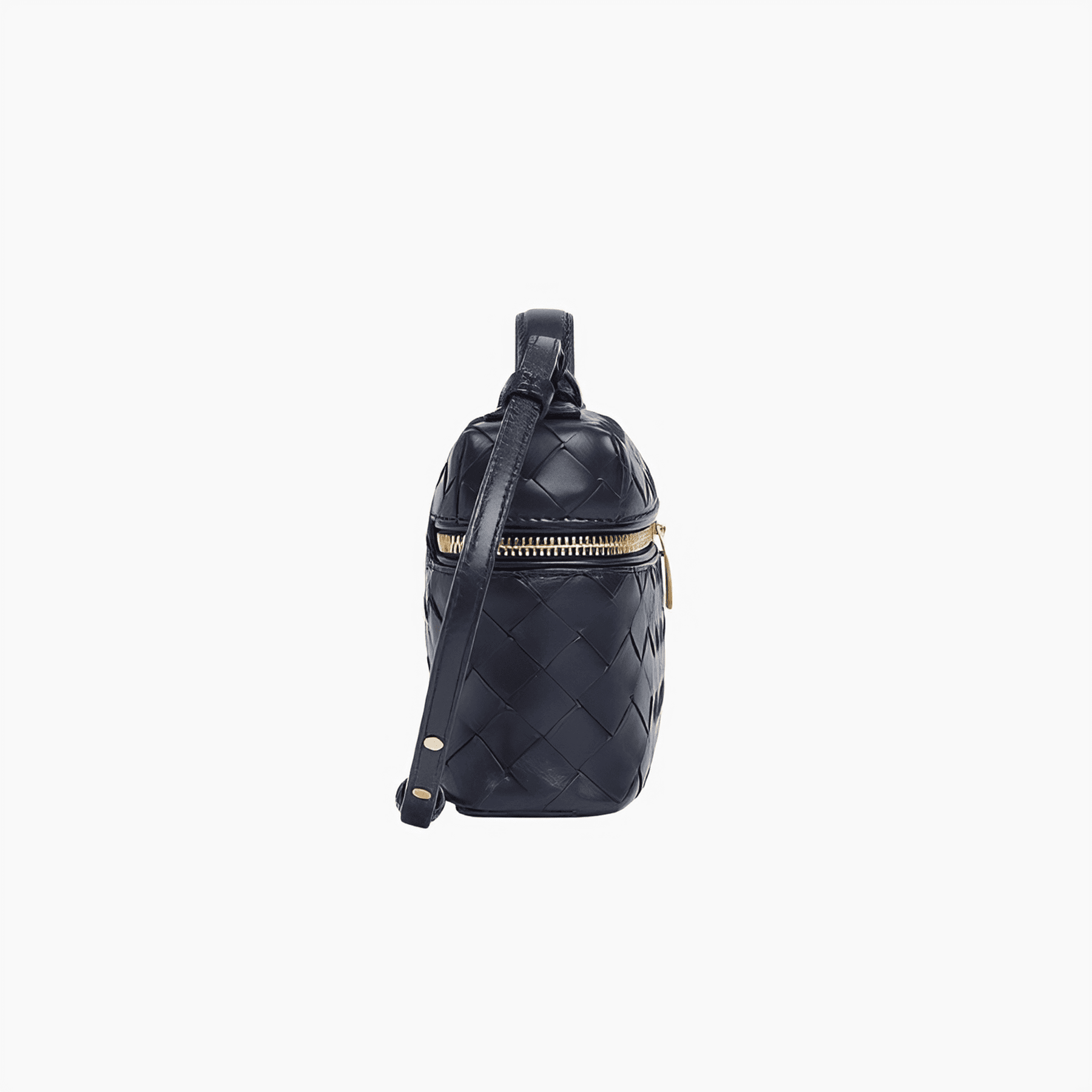 Bolsa Feminina de Mão Pequena Matelassê em Couro Milano