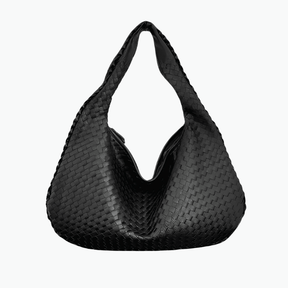 Bolsa Feminina Hobo Grande em Couro Trançada Tessália