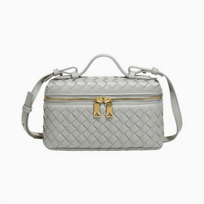 Bolsa Feminina de Mão Pequena Matelassê em Couro Milano